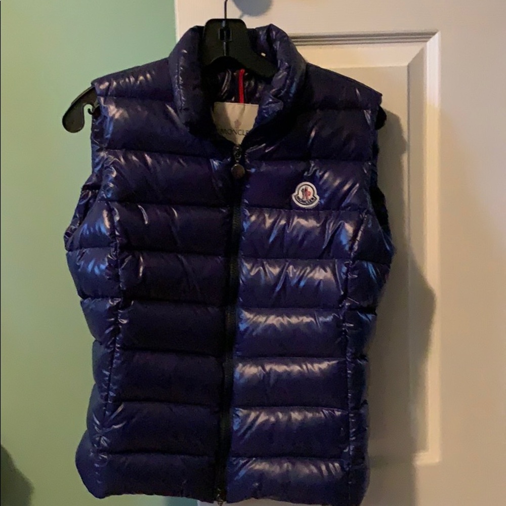 Moncler Ghany Royal Blue Vest